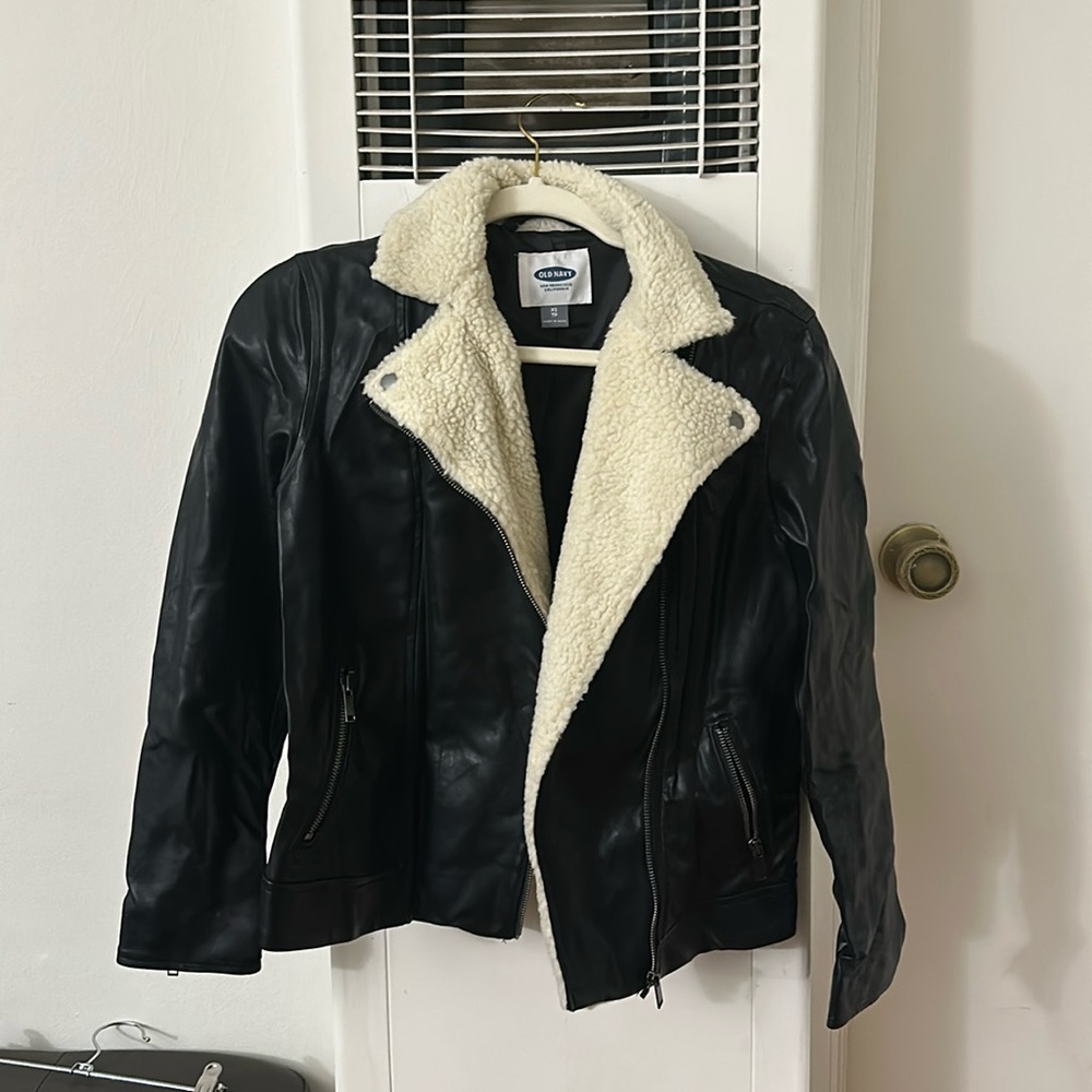 Old Navy Leather Jacket